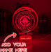 Los Angeles Clippers Basketball Team 3D LED Night Light Lamp - KustomboxNight Lights & Ambient LightingKustomboxStandard Size