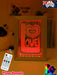Love Heart Mandala Personalised Name Timber Picture Frame USB 3D LED Night Light Lamp - KustomboxNight Lights & Ambient LightingKustomboxTimber Frame Light