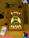 Love Heart Wings Personalised Name Timber Frame base USB 3D LED Night Light + Remote - KustomboxNight Lights & Ambient LightingKustomboxTimber Frame Light