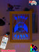 Love Heart Wings Personalised Name Timber Frame base USB 3D LED Night Light + Remote - KustomboxNight Lights & Ambient LightingKustomboxTimber Frame Light