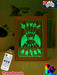 Love Heart Wings Personalised Name Timber Frame base USB 3D LED Night Light + Remote - KustomboxNight Lights & Ambient LightingKustomboxTimber Frame Light