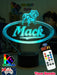 Mack Truck Bulldog Logo Personalised 3d Led Night Light Lamp - KustomboxNight Lights & Ambient LightingKustomboxStandard Size