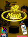 Mack Truck Bulldog Logo Personalised 3d Led Night Light Lamp - KustomboxNight Lights & Ambient LightingKustomboxStandard Size