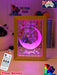 Magical Unicorn Personalised Name Timber Picture Frame USB 3D LED Night Light Lamp - KustomboxNight Lights & Ambient LightingKustomboxTimber Frame Light