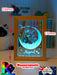 Magical Unicorn Personalised Name Timber Picture Frame USB 3D LED Night Light Lamp - KustomboxNight Lights & Ambient LightingKustomboxTimber Frame Light