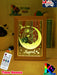 Magical Unicorn Personalised Name Timber Picture Frame USB 3D LED Night Light Lamp - KustomboxNight Lights & Ambient LightingKustomboxTimber Frame Light