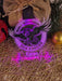 Manly Sea - Eagles Football Personalised Christmas Bauble 3D LED Light Decoration - KustomboxNight Lights & Ambient LightingKustomboxBauble - Standard