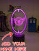Manly Sea Eagles Rugby League Club 3D LED Night Light - KustomboxNight Lights & Ambient LightingKustomboxStandard Size