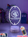 Manly Sea Eagles Rugby League Club NEW 3D LED Night Light - KustomboxNight Lights & Ambient LightingKustomboxStandard Size