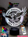 MANLY SEA EAGLES Rugby League Football Club LED Night Light 7 Colour Remote Control - KustomboxNight Lights & Ambient LightingKustomboxStandard Size