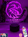 MANLY SEA EAGLES Rugby League Football New 3D LED Night Light - KustomboxNight Lights & Ambient LightingKustomboxStandard Size