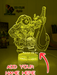 Maui Demigod Moana Personalised Name 3D LED Night Light Childrens Bedroom Lamp - KustomboxNight Lights & Ambient LightingKustomboxStandard Size