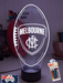 Melbourne Demons Australian Football Club 3D LED Night Light Lamp - KustomboxNight Lights & Ambient LightingKustomboxStandard Size