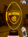 Melbourne Demons Australian Football Club 3D LED Night Light Lamp - KustomboxNight Lights & Ambient LightingKustomboxStandard Size