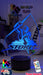 MELBOURNE STORM Rugby League Football Club LED Night Light - KustomboxNight Lights & Ambient LightingKustomboxStandard Size