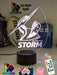 MELBOURNE STORM Rugby League Footy Club LED Night Light - KustomboxNight Lights & Ambient LightingKustomboxStandard Size