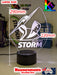 MELBOURNE STORM Rugby League Footy Club LED Night Light - KustomboxNight Lights & Ambient LightingKustomboxStandard Size
