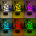 MELBOURNE STORM Rugby League Footy Club LED Night Light - KustomboxNight Lights & Ambient LightingKustomboxStandard Size