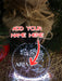 Mermaid Ariel Personalised Christmas Tree Bauble 3D LED Light Decoration - KustomboxNight Lights & Ambient LightingKustomboxBauble - Standard