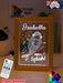Mermaid Princess Personalised Name Timber Frame USB 3D LED Night Light Lamp - KustomboxNight Lights & Ambient LightingKustomboxTimber Frame Light - $34.99