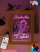 Mermaid Princess Personalised Name Timber Frame USB 3D LED Night Light Lamp - KustomboxNight Lights & Ambient LightingKustomboxTimber Frame Light - $34.99