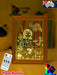 Mermaid Princess & Turtle Personalised Name Timber Picture Frame USB 3D LED Night Light Lamp - KustomboxNight Lights & Ambient LightingKustomboxTimber Frame Light