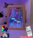Mermaid Under the Sea Personalised Name Timber Frame USB 3D LED Night Light Lamp - KustomboxNight Lights & Ambient LightingKustomboxTimber Frame Light - $34.99