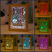 Mermaid You Are Perfect Personalised Name Timber Frame USB 3D LED Night Light Lamp - KustomboxNight Lights & Ambient LightingKustomboxTimber Frame Light - $34.99