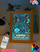 Mermaid You Are Perfect Personalised Name Timber Frame USB 3D LED Night Light Lamp - KustomboxNight Lights & Ambient LightingKustomboxTimber Frame Light - $34.99