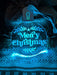 Merry Christmas Bauble 3d LED Night Light Decoration - KustomboxNight Lights & Ambient LightingKustomboxBauble - Standard Size