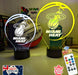 MIAMI HEAT BASKETBALL Team 3D LED Night Light Lamp - KustomboxNight Lights & Ambient LightingKustomboxStandard Size