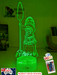 Moana of Motuni Personalised Name 3D LED Night Light Childrens Bedroom Lamp - KustomboxNight Lights & Ambient LightingKustomboxStandard Size