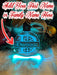 Monogram Inital A B C D Personalised Name Christmas Bauble Decoration - KustomboxNight Lights & Ambient LightingKustomboxBauble - Standard Size