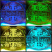 Monogram Inital I J K L Personalised Name Christmas Bauble Decoration - KustomboxNight Lights & Ambient LightingKustomboxBauble - Standard Size