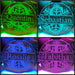 Monogram Inital Q R S T Personalised Name Christmas Bauble Decoration - KustomboxNight Lights & Ambient LightingKustomboxBauble - Standard Size
