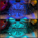 Monogram Inital Y,Z Personalised Name Christmas Bauble Decoration - KustomboxNight Lights & Ambient LightingKustomboxBauble - Standard Size