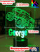 Monster Truck Personalised Name 3D LED Night Light Lamp - KustomboxNight Lights & Ambient LightingKustomboxStandard Size Name Option