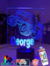 Monster Truck Personalised Name 3D LED Night Light Lamp - KustomboxNight Lights & Ambient LightingKustomboxStandard Size Name Option