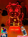 Moo Cow Personalised 3D LED Night Light Childrens Lamp - KustomboxNight Lights & Ambient LightingKustomboxStandard Size - No Name