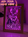 Mother Cat & Baby Kitten - Personalised Name Timber Frame USB 3D LED Night Light Lamp - KustomboxNight Lights & Ambient LightingKustomboxTimber Frame Light - $34.99