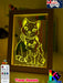 Mother Cat & Baby Kitten - Personalised Name Timber Frame USB 3D LED Night Light Lamp - KustomboxNight Lights & Ambient LightingKustomboxTimber Frame Light - $34.99