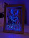 Mother Cat & Baby Kitten - Personalised Name Timber Frame USB 3D LED Night Light Lamp - KustomboxNight Lights & Ambient LightingKustomboxTimber Frame Light - $34.99