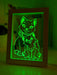 Mother Cat & Baby Kitten - Personalised Name Timber Frame USB 3D LED Night Light Lamp - KustomboxNight Lights & Ambient LightingKustomboxTimber Frame Light - $34.99
