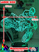 Motorbike Moto Cross Dirt Bike Rider 3D LED Night Light Lamp - KustomboxNight Lights & Ambient LightingKustomboxStandard SizeWhite Crack Base