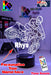 Motorbike Moto Cross Dirt Bike Rider 3D LED Night Light Lamp - KustomboxNight Lights & Ambient LightingKustomboxStandard SizeWhite Crack Base