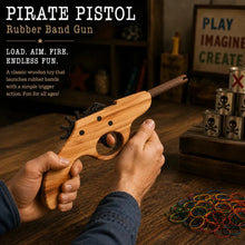 Musket Hand Pistol Wooden Rubber Band Gun - KustomboxToys & GamesKustombox1 x Musket Gun