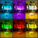 NBA BASKETBALL LOGO 3D LED NIGHT LIGHT LAMP + REMOTE CONTROL - KustomboxNight Lights & Ambient LightingKustomboxStandard Black Base