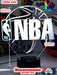 NBA BASKETBALL LOGO 3D LED NIGHT LIGHT LAMP + REMOTE CONTROL - KustomboxNight Lights & Ambient LightingKustomboxStandard Black Base