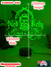 Ned Kelly Such is Life Wanted Dead or Alive 3D LED Night Light Mancave Bar Room - KustomboxNight Lights & Ambient LightingKustomboxStandard Size no Name