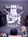 Ned Kelly Wanted Dead or Alive Such is Life 3D LED Night Light Lamp - KustomboxNight Lights & Ambient LightingKustomboxStandard Size no Name